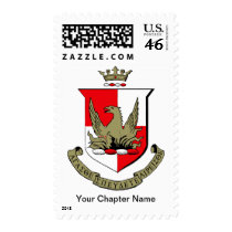 Alpha Sigma Alpha Crest Postage Stamp