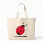 Alpha Sigma Alpha Ladybug Canvas Bags