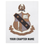 Alpha Sigma Phi Crest Custom Flyer