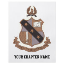 Alpha Sigma Phi Crest Custom Flyer