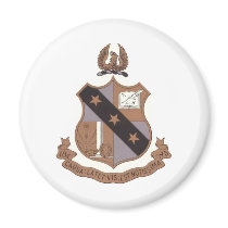 Alpha Sigma Phi Crest Fridge Magnet