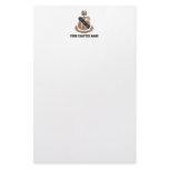 Alpha Sigma Phi Crest Personalized Stationery