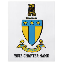 Alpha Tau Omega Color Crest Personalized Flyer