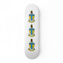 Alpha Tau Omega Color Crest Skate Boards