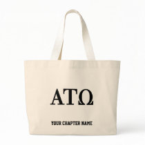 Alpha Tau Omega Letters Canvas Bag