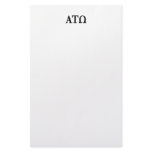 Alpha Tau Omega Letters Stationery Paper