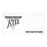 Alpha Tau Omega Name and Letters Photo Card