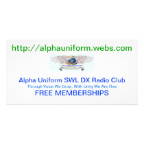 Alpha Uniform Cards Photo Card Template