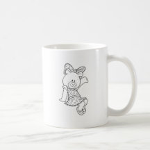 Alpha Xi Delta Bear Mugs