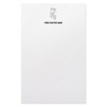 Alpha Xi Delta Bear Customized Stationery