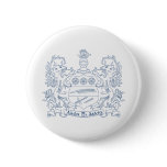 Alpha Xi Delta Crest Blue Button