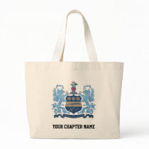 Alpha Xi Delta Crest Color Canvas Bags