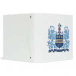 Alpha Xi Delta Crest Color 3 Ring Binders