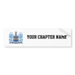 Alpha Xi Delta Crest Color Bumper Sticker