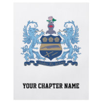Alpha Xi Delta Crest Color Flyers