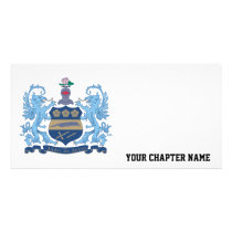 Alpha Xi Delta Crest Color Photo Greeting Card