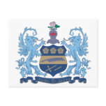 Alpha Xi Delta Crest Color Postcard