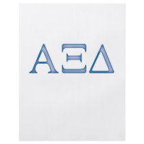 Alpha Xi Delta Letters Custom Flyer