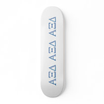 Alpha Xi Delta Letters Skate Decks