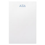Alpha Xi Delta Letters Customized Stationery