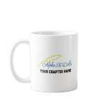Alpha Xi Delta with Quill Mugs