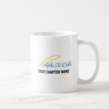 Alpha Xi Delta with Quill Mugs