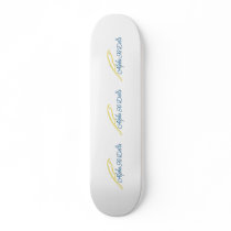 Alpha Xi Delta with Quill Skate Board