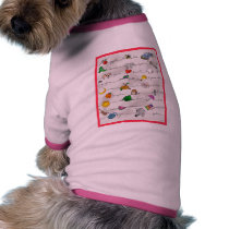 Alphabet A-Z Pet Tee
