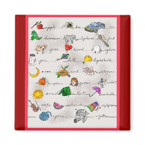 Alphabet A-Z Magnets