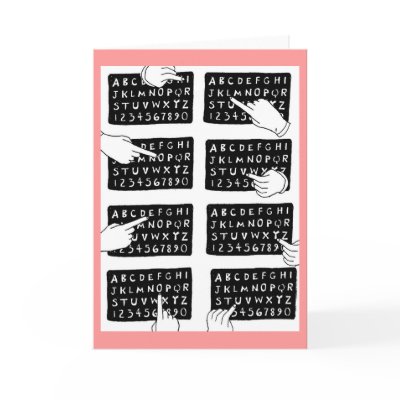 alphabet board card by Chayyah