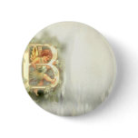 Alphabet Cherub Button