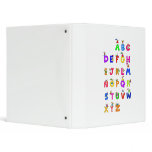 Alphabet Children 3 Ring Binder