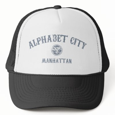 Alphabet City Trucker Hats by nycproud