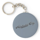 Alphabet City Keychains