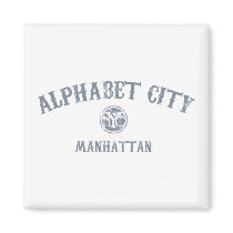 Alphabet City Magnet
