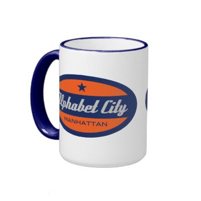 Alphabet City Coffee Mug by nycproud