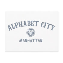 Alphabet City Postcard