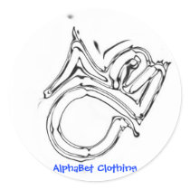 AlphaBet Clothing--dope sticker by Veaner12 AlphaBet Clothing--dope sticker