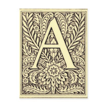 Alphabet Letter A Postcards