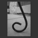 Alphabet Letter Photography J6 Black and White 4x6 photography