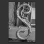 Alphabet Letter Photography S5 Black and White 4x6 photography