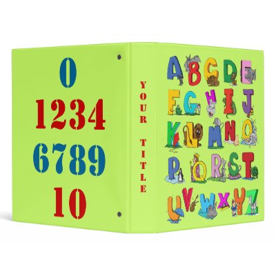 alphabet numbers binder by funny_tshirt