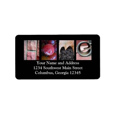 Designer Label Collage