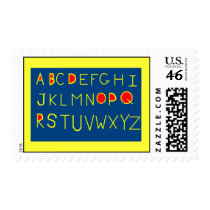 ALPHABET - postage stamps by Horseshoes3 ALPHABET - postage stamps