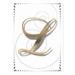 Alphabet Postcard