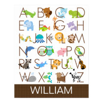 Alphabet Poster for Kids