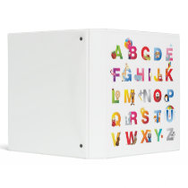 alphabet ring binder