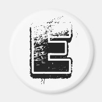 Alphabet Soup - E magnets