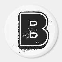Alphabet Soup - Letter B magnets