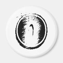 Alphabet Soup - O magnets